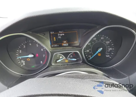 2017 Ford Focus Se z USA, uszkodzony, nr VIN 1FADP3FE5HL289975